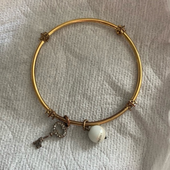 Authentic Juicy Couture Bangle Bracelet Set w/ Juicy Jewelry Box - Picture 5 of 8